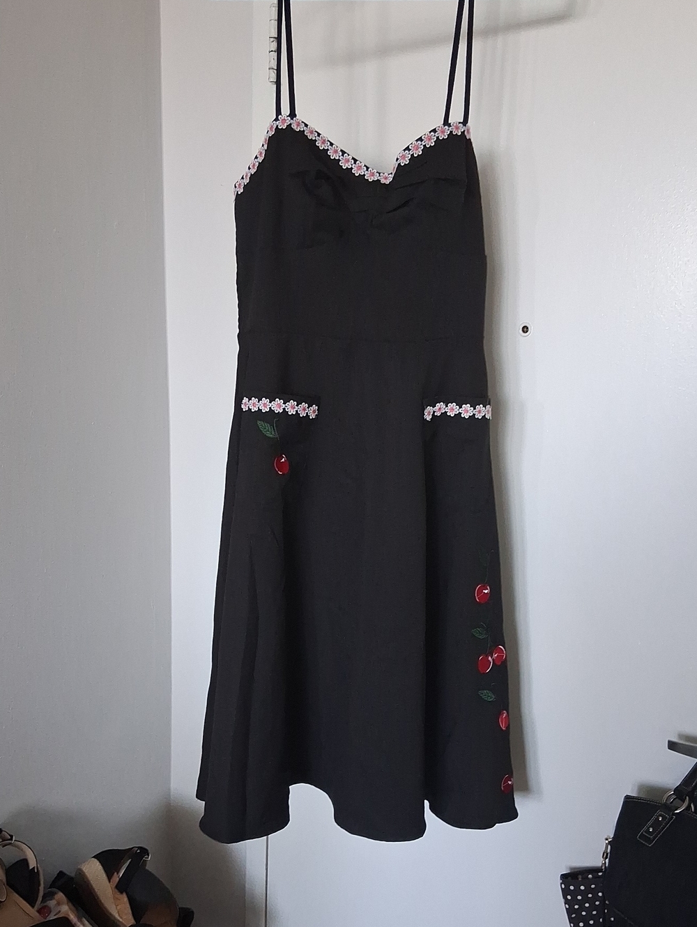 Voodoo Vixen Cherry Dress Size 16 Brand New!
